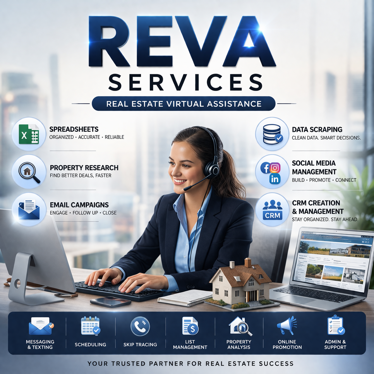 REVA (Real Estate Virtual Assistant) Services