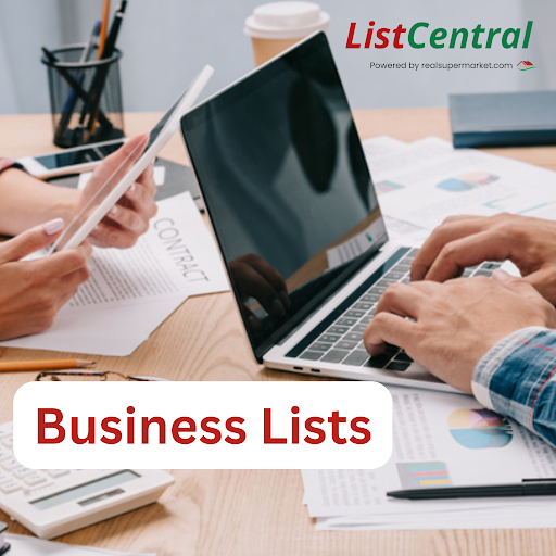 Sample Data format - Business List