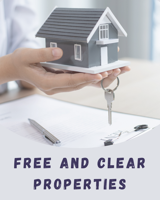 Sample Data format - Free and Clear Properties List