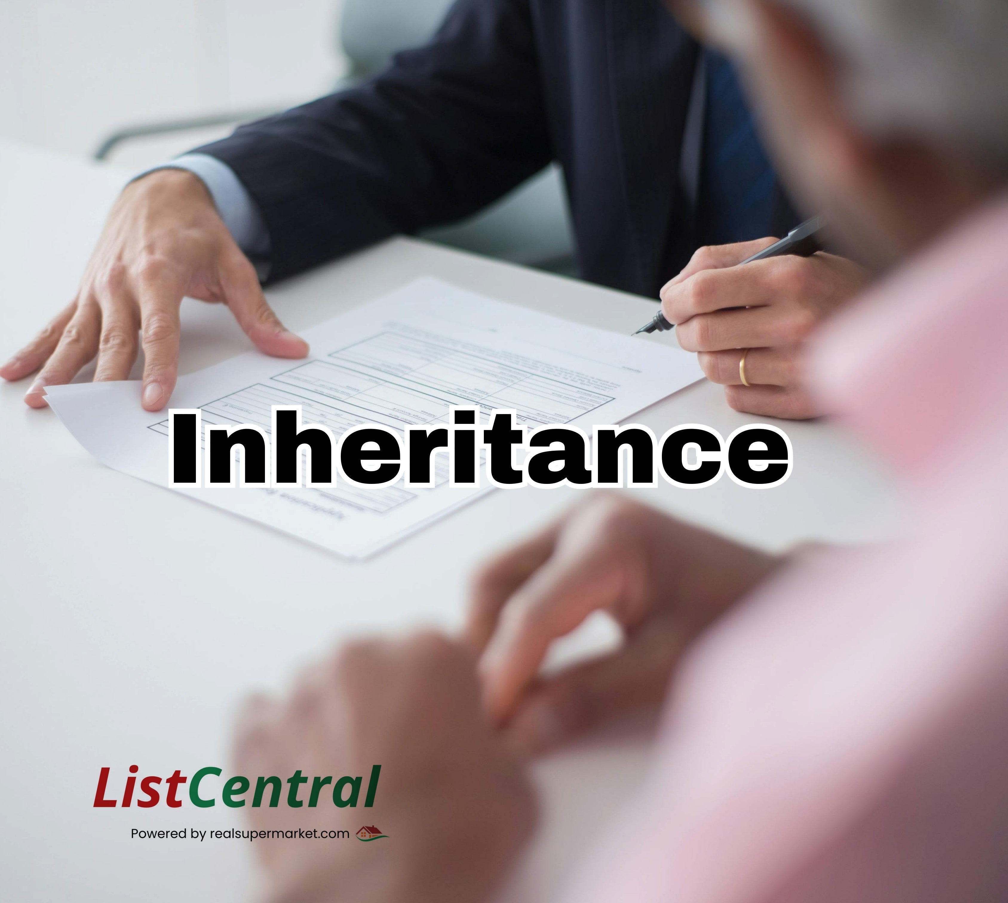 Sample Data Format - Inheritance – ListCentral