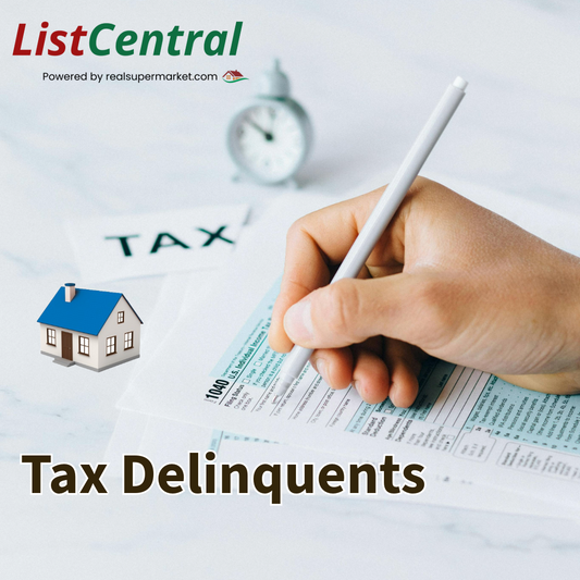 Sample Data format - Tax Delinquent List